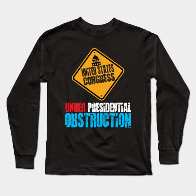 Under Obstruction V1 Long Sleeve T-Shirt by brendanjohnson